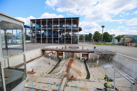 Old beet processing and washing plant