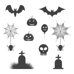 Spooky Halloween Icons Collection