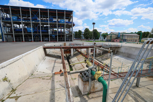 Old beet processing and washing plant