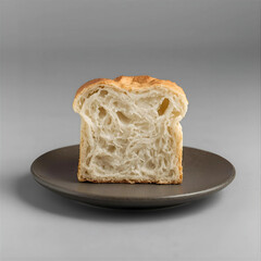 Ceramic Plate Bread Detail