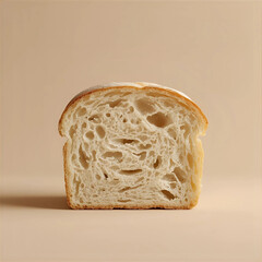 Crusty Loaf Slice Macro