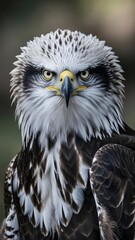 Close-up portrait of a majestic eagle