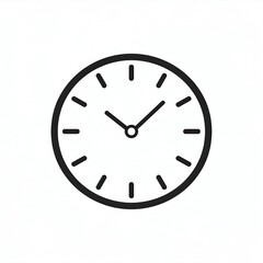 Simple clock icon