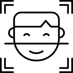 Face Scan Icon