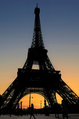 Eiffel Tower in Paris, France