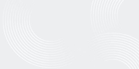 abstract circle background. Abstract white glowing geometric lines on gray background. Modern shiny blue circle lines pattern.