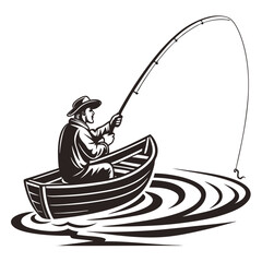 fishing boat vector