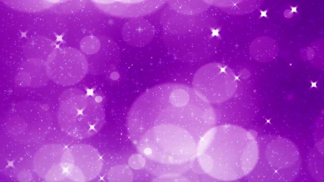 Sparkling wine red purple glitter. Christmas and Valentine celebration. Abstract star light background.Loop video.;abstract purple background