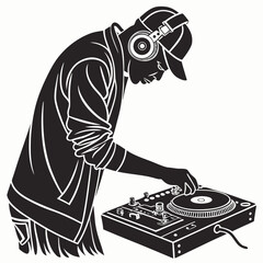 vinyl ready vector illustration