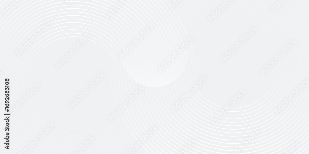 Wall mural white illustrations geometric abstract background overlap layer on bright geometric good modern simp