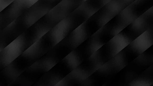 Black grid grunge textured subtle smooth soft gray black loop background animation of triangular triangle fractal mosaic low poly geometric