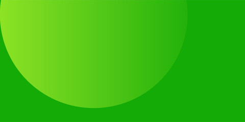 Abstract green circle background trendy. Fluid shapes composition. Modern