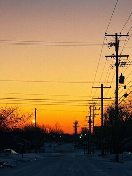 Sunrise on the Snow