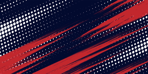 Abstract halftone dots blue color pattern gradient grunge element natural vector modern good