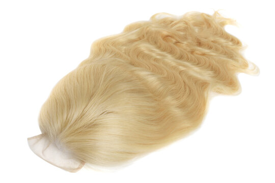 Body wavy bleached blonde human hair weaves extensions lace wigs