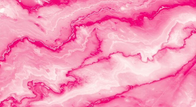 Pink Marble Texture Background.