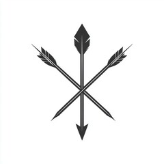 Sagittarius Zodiac Sign Isolated On White Background. Horoscope. Sagittarius Horoscope Symbol. Astrological Sagittarius Design. Sagittarius Sign Icon. Detailed Sagittarius Zodiac Emblem. Astrology.