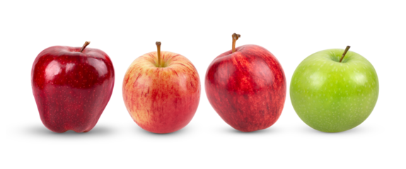apple isolated on transparent png ( Image from camera)