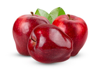 apple isolated on transparent png ( Image from camera)
