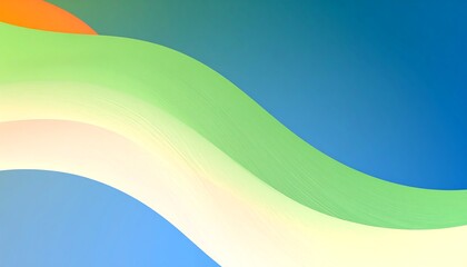 Abstract waves of pastel colors