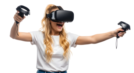 A cheerful young woman with red hair smiles warmly, looking off to the side, radiating positivity and joy