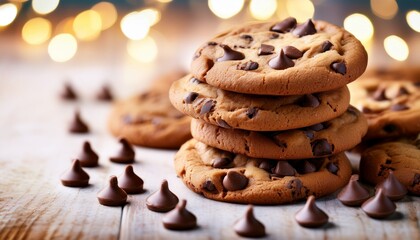indulge in the irresistible delight of chocolate chip cookies on national chocolate chip day