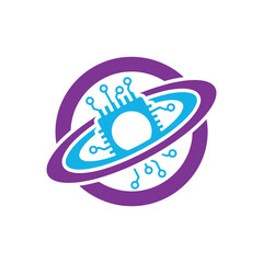 Innovative Technology Solutions Logo Design.