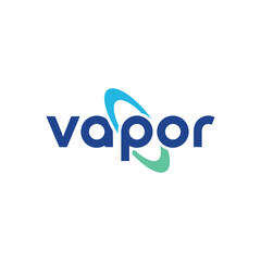 Vapor Logo Design: Modern and Professional Branding.