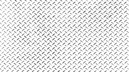 Fototapeta premium Grunge Diamond Plate Texture, Distressed Metal Background, Seamless Industrial Pattern, Vintage Steel Floor Texture