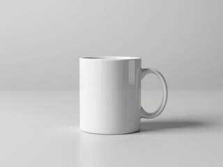 Obraz premium White Ceramic Coffee Mug Mockup