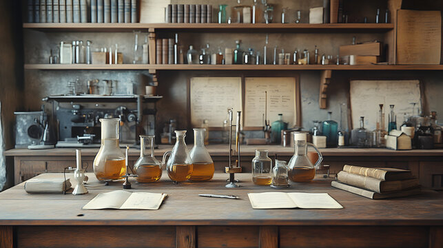 19th century chemistry lab