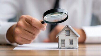 Real estate investment under magnifying glass