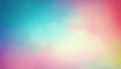Obraz premium dreamy pastel gradient with soft turquoise pink and golden hues creating a luminous abstract background perfect for wallpaper or banner design