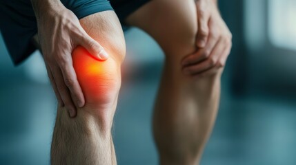 Knee pain, joint inflammation
