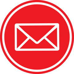 red e mail icon
