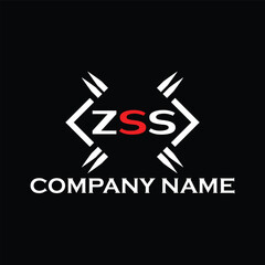 ZSS letter logo, ZSS letter logo design, ZSS monogram logo, ZSS corporate logo, ZSS creative logo