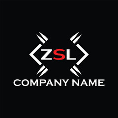 ZSL letter logo, ZSL letter logo design, ZSL monogram logo, ZSL corporate logo, ZSL creative logo