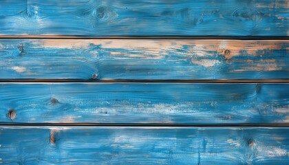 Vintage Blue Wooden Board Wall With Antique Old Grunge Wallpaper For Furniture. Blue Wood Plank Ure With Painted Bamboo Wood Top Bar Pattern And Table Woodworking Hardwoods.