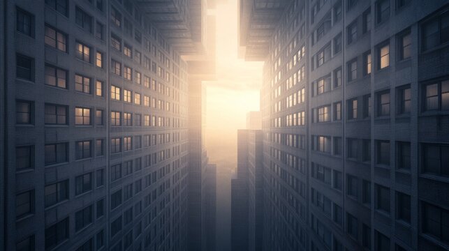 Modern city architecture cityscape buildings 