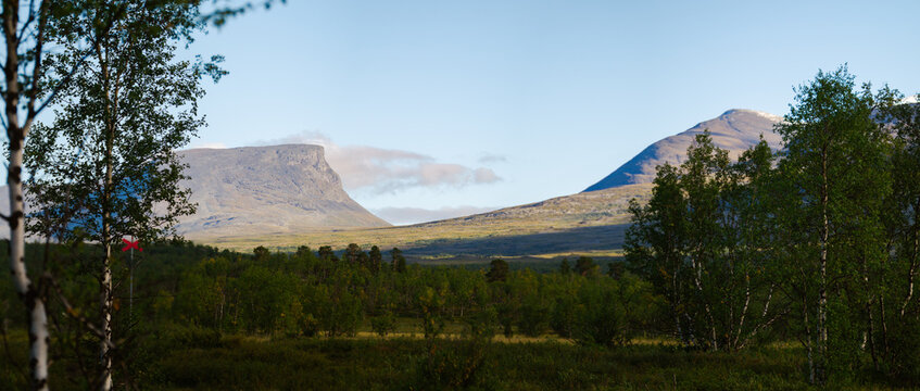 Lapporten Abisko mountainscape