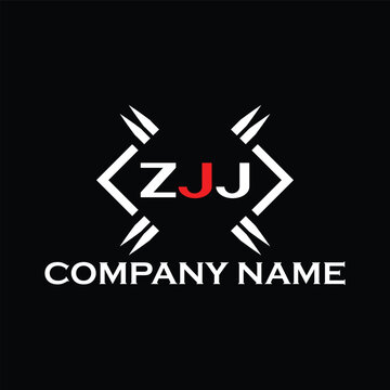 ZJJ letter logo, ZJJ letter logo design, ZJJ monogram logo, ZJJ corporate logo, ZJJ creative logo
