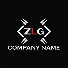 ZLG letter logo, ZLG letter logo design, ZLG monogram logo, ZLG corporate logo, ZLG creative logo