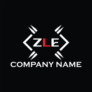 ZLE letter logo, ZLE letter logo design, ZLE monogram logo, ZLE corporate logo, ZLE creative logo