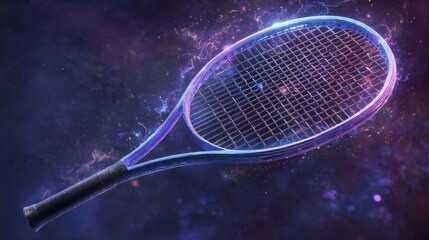 Nebula Racquet Galactic Tennis