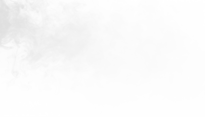 PNG of white smoke floating along top edge with soft motion, minimal airy vapor, subtle haze trail, abstract smoky element for decorative overlay and creative design use