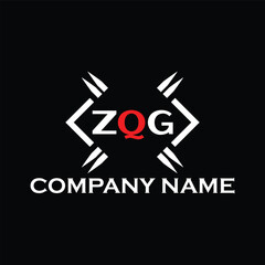 ZQG letter logo, ZQG letter logo design, ZQG monogram logo, ZQG corporate logo, ZQG creative logo