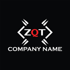ZQT letter logo, ZQT letter logo design, ZQT monogram logo, ZQT corporate logo, ZQT creative logo