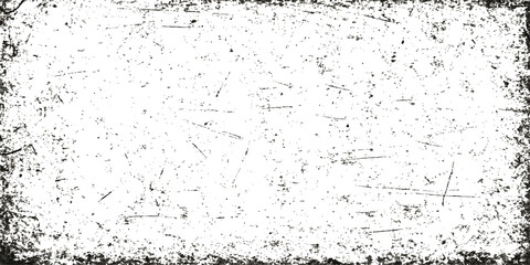 Abstract vintage black and gray grunge wall texture with a rough frame and dirt pattern