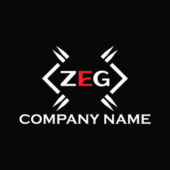 ZEG letter logo, ZEG letter logo design, ZEG monogram logo, ZEG corporate logo, ZEG creative logo