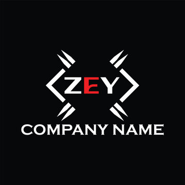 ZEY letter logo, ZEY letter logo design, ZEY monogram logo, ZEY corporate logo, ZEY creative logo